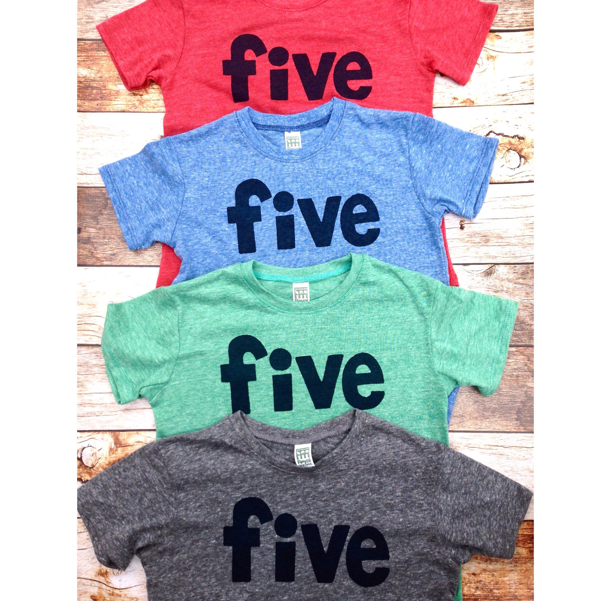 5th Birthday Shirt boy 5 year old red blue grey mint boys 5th sh Best Birthday Ever